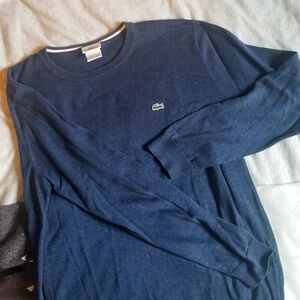 Blue Lacoste Sweater